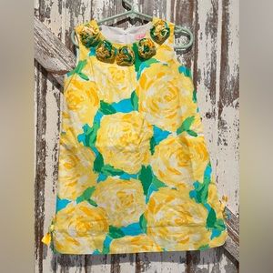 Lilly Pulitzer Sunglow First Impressions girls dress.